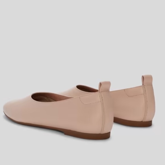 EVERLANE The Italian Leather Day Glove in Pale Pink Flats Slip On Size 7.5 NEW - Picture 5 of 10